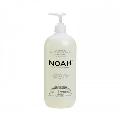 Noah Apimties suteikiantis plaukų šampūnas Thickening Shampoo With Citrus Fruits