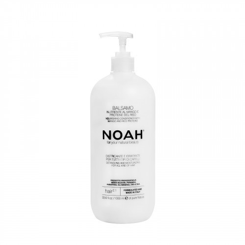 Noah Maitinamasis plaukų balzamas lengvinantis plaukų iššukavimą 2.1 Nourishing Conditioner With Mango And Rice Proteins