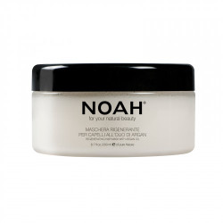 Noah Kaukė sausiems ir pažeistiems plaukams 2.3. Regenerating Hair Mask With Argan Oil