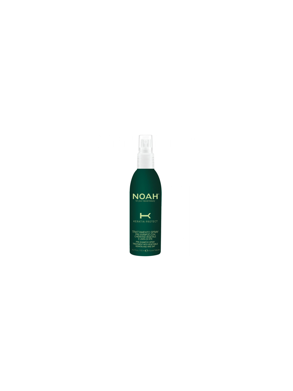 Noah Atkuriamasis plaukų purškiklis su augaliniu keratinu Keratin Protect Pre-Shampoo Spray