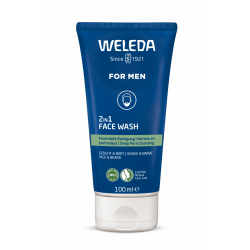 Weleda Veido prausiklis vyrams Men's 2 in 1 Face Wash