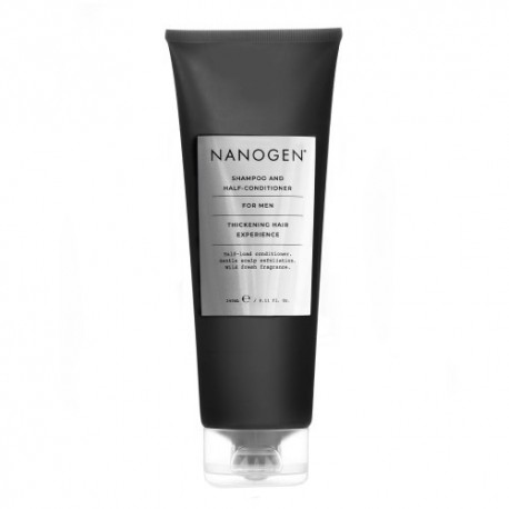 Nanogen Plaukų apimtį didinantis šampūnas ir kondicionierius vyrams Shampoo & Half-Conditioner For Men