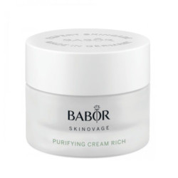 Babor Praturtintas antibakterinis veido kremas riebiai odai Skinovage Purifying Cream Rich