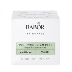 Babor Praturtintas antibakterinis veido kremas riebiai odai Skinovage Purifying Cream Rich