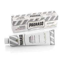 Proraso Raminantis skutimosi kremas jautriai odai Sapone Da Barba Having Cream White