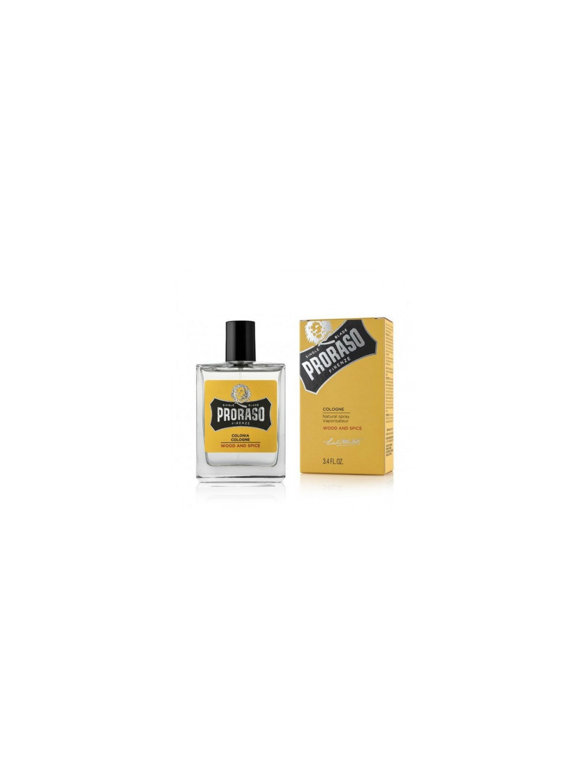 Proraso Odekolonas Cologne Wood And Spice