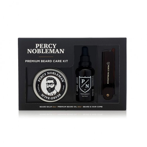 Percy Nobleman Barzdos priežiūros rinkinys Premium Beard Care Kit