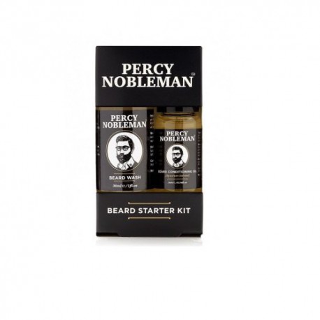 Percy Nobleman Barzdos priežiūros rinkinys Beard Starter Kit
