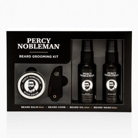 Percy Nobleman Barzdos priežiūros rinkinys Beard Grooming Kit