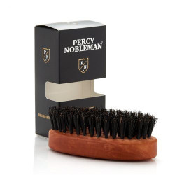Percy Nobleman Šerno šerių barzdos šepetys Boar Bristle Beard Brush