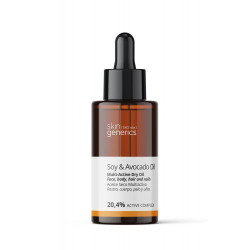 Skin Generics Daugiafunkcė odos priežIūros priemonė Soy & Avocado Multi-Active Dry Oil