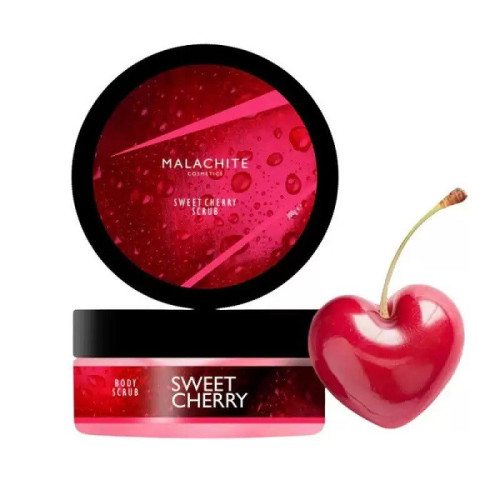 Malachite Cosmetics Vyšnių kvapo kūno šveitiklis Sweet Cherry Body Scrub