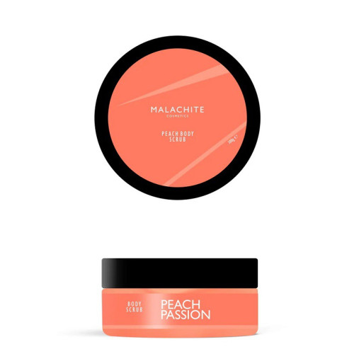 Malachite Cosmetics Persikų kvapo kūno šveitiklis Peach Passion Body Scrub