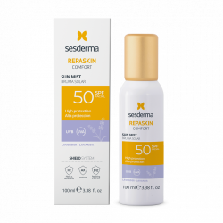 Sesderma Apsauginė veido dulksna Repaskin Comfort Facial Sun Mist SPF50