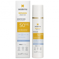 Sesderma Veido kremas nuo saulės jautriai odai Repaskin Urban 365 Sensitive Skin SPF50+