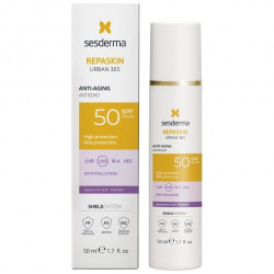 Sesderma Jauninantis veido kremas nuo saulės Repaskin Urban 365 Anti-Aging SPF50+