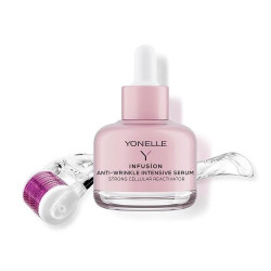 Yonelle Infusion Micro-Needling Treatment Mezoroller+Serum Veido serumas nuo raukšlių + mezoroleris