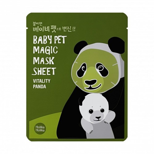 Holika Holika Panda veido kaukė Baby Pet Magic Mask Sheet