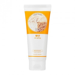 Holika Holika Veido valomosios putos su ryžių ekstraktu Daily Fresh Rice Brightening Cleansing Foam