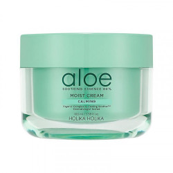 Holika Holika Drėkinamasis veido kremas su alavijų ekstraktu Aloe Soothing Essence 80% Moist Cream