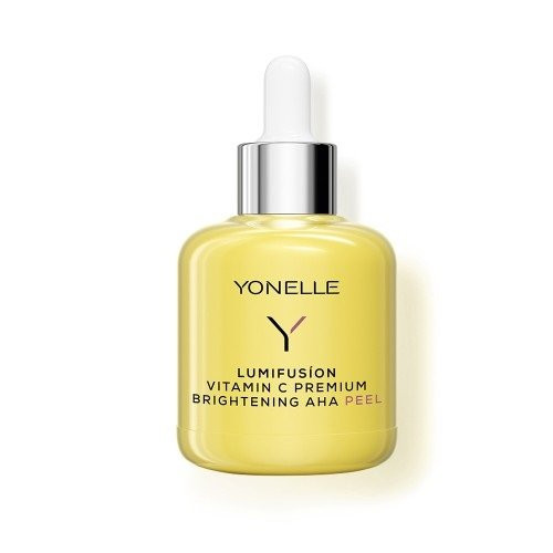 Yonelle Šveičiamasis veido serumas su vitaminu C Lumifusion Vitamin C Premium Brightening AHA Peel