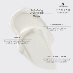 Alterna ntensyviai drėkinanti plaukų kaukė Caviar Replenishing Moisture Masque