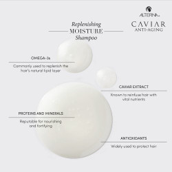 Alterna Intensyviai drėkinamasis plaukų šampūnas Caviar Replenishing Moisture Shampoo