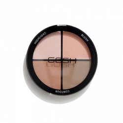 GOSH Copenhagen Veido kontūravimo paletė Contour'n Strobe Kit