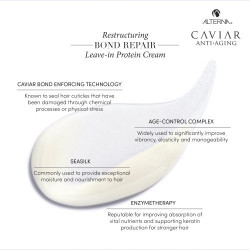 Alterna Intensyvus atkuriamasis plaukų kremas su baltymais Caviar Restructuring Bond Repair Leave-In Protein Cream