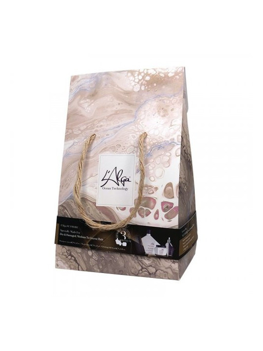 L'Alga Plaukų priežiūros priemonių rinkinys sausiems plaukams Seamore Holiday Luxury Bag