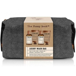 Baylis & Harding Kūno priežiūros rinkinys The Fuzzy Duck Bergamot, Hemp & Sandalwood Men's Luxury Wash Bag Gift Set