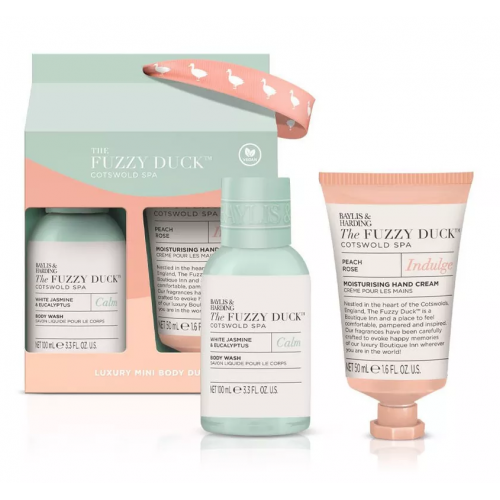 Baylis & Harding Kūno bei rankų priežiūros rinkinys The Fuzzy Duck Cotswold Spa Luxury Mood Boosting Duo Gift Set