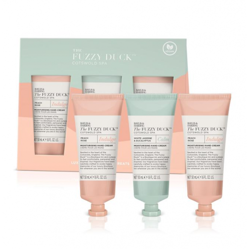 Baylis & Harding Rankų kremų rinkinys The Fuzzy Duck Cotswold Spa Luxury Hand Treats Gift Set