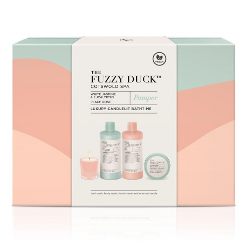 Baylis & Harding Vonios Spa rinkinys The Fuzzy Duck Cotswold Spa Luxury Candlelit Bathing Gift Set