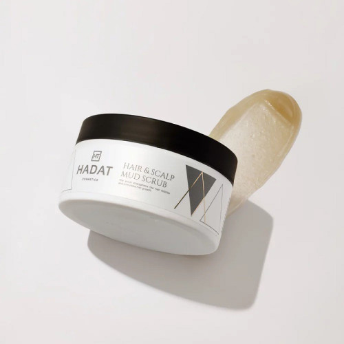 Hadat Cosmetics Hair & Scalp Mud Scrub Galvos odos šveitiklis 