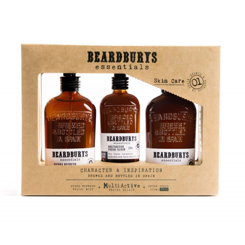 Beardburys Veido priežiūros rinkinys Essentials Facial Kit