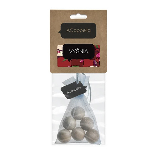 Acappella Automobilio kvapas, pakabinami kvapieji mediniai rutulėliai Car perfume Wooden Balls