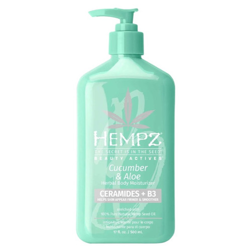 Hempz Kūno kremas su agurkų ir alijošiaus ekstraktais Beauty Actives Cucumber & Aloe Herbal