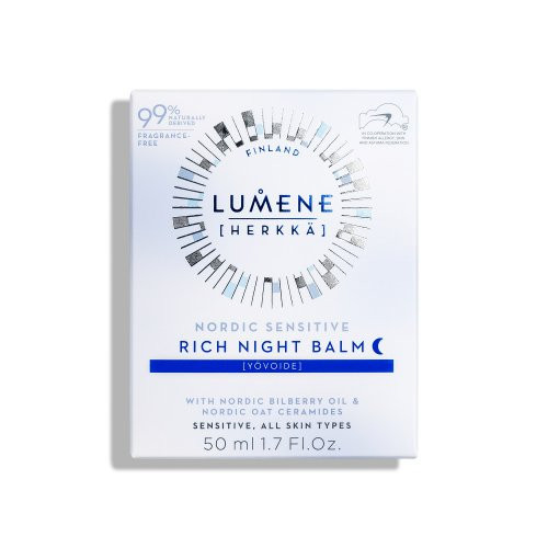 Lumene Naktinis veido balzamas Nordic Sensitive [Herkkä] Rich Night Balm