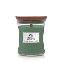 WoodWick Kvapni žvakė Mint Leaves & Oak