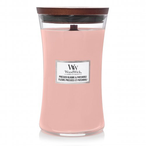 WoodWick Kvapni žvakė Pressed Blooms & Patchouli