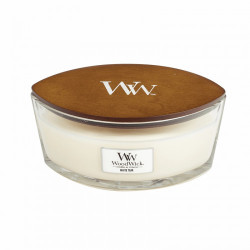 WoodWick Kvapni žvakė White Teak