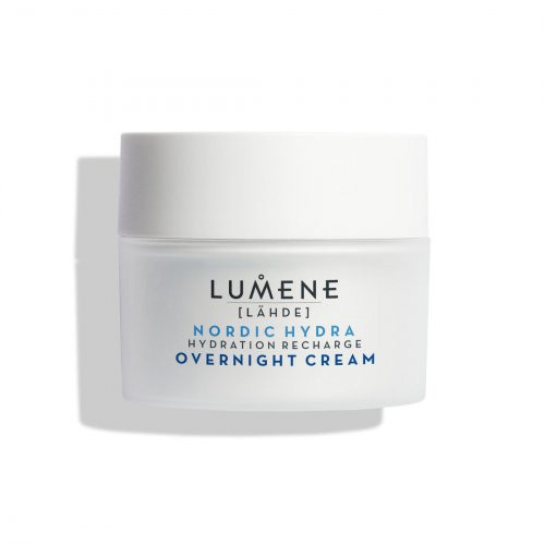 Lumene Drėkinamasis naktinis veido kremas Nordic Hydra Lähde Hydration Recharge Overnight Cream