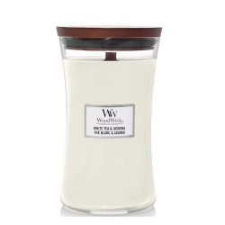 WoodWick Kvapni žvakė White Tea & Jasmine