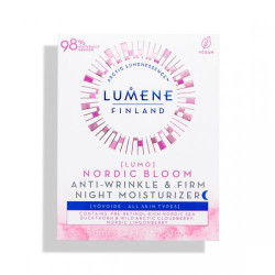 Lumene Naktinis stangrinamasis veido kremas Nordic Bloom Lumo Anti-Wrinkle&Firm Night Moisturizer