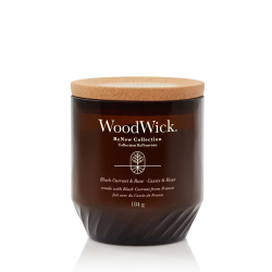 WoodWick Kvapni žvakė Black Currant & Rose Candle Renew Collection