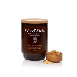 WoodWick Kvapni žvakė Incense & Myrrh Candle Renew Collection