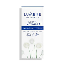 Lumene Naktinis veido kremas Klassikko Night Cream For All Skin Types