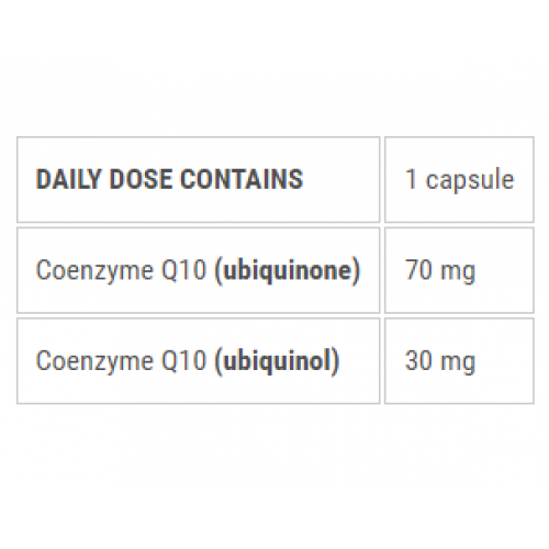 Ecosh Kofermentas Q10 Coenzyme Q10