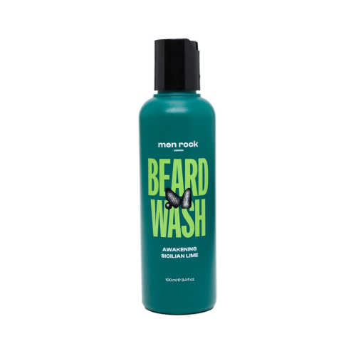 Men Rock Barzdos šampūnas Sicilian Lime Awakening Beard Wash